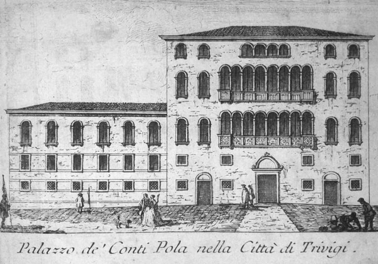 Palazzo de' Conti Pola nella Città di Trivigi,1810