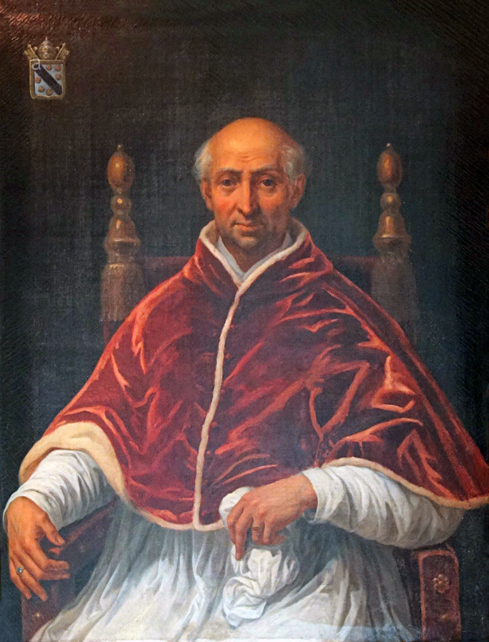 Henri Auguste Calixte César Serrur 1794-1865, ritratto di papa Clemente VI