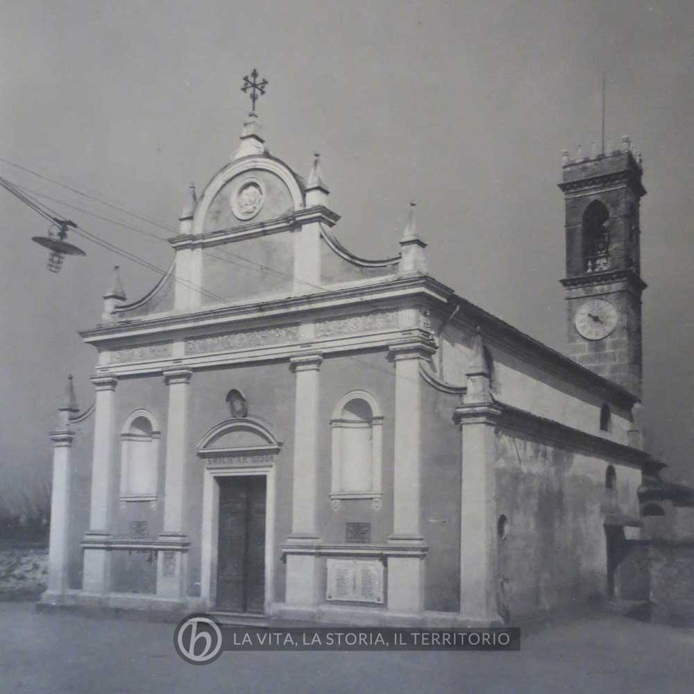 Curia vescovile di Treviso - La chiesa di Barcon nel 1929 Curia vescovile di Treviso - La chiesa di Barcon nel 1929