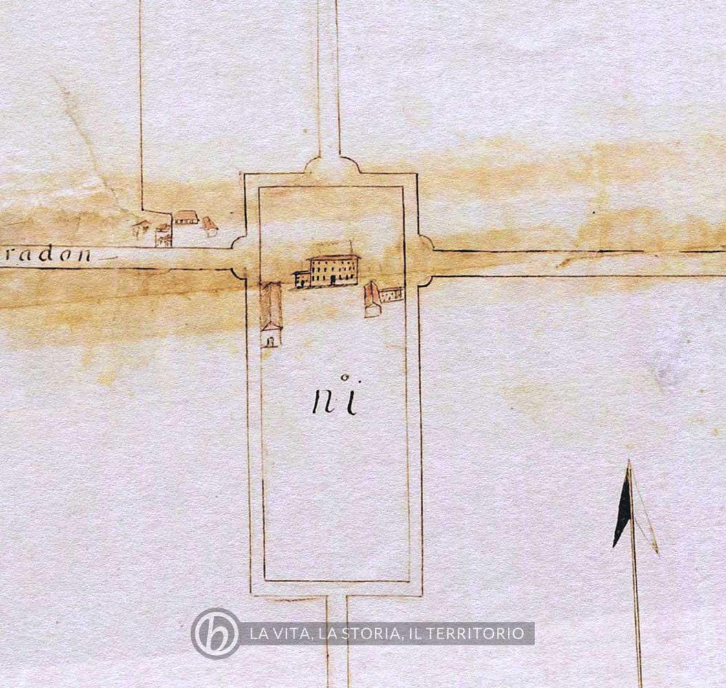 Archivio Stato di Treviso, b. 38, Vedelago, perito Giovanni Rizzi, Barcon, 1712