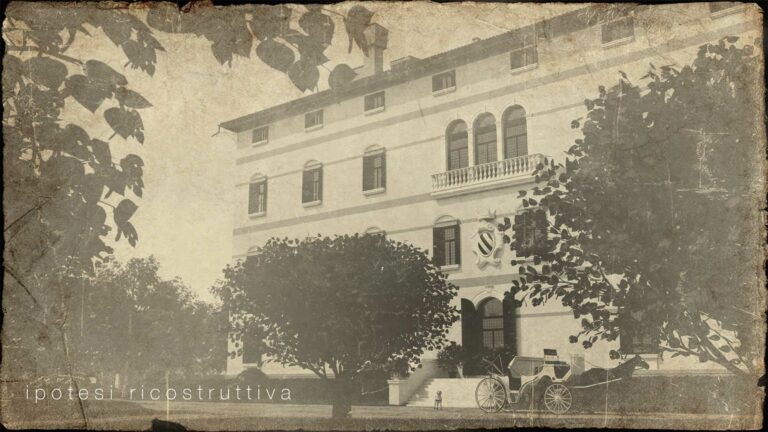 Ipotesi ricostruttiva di Villa Pola