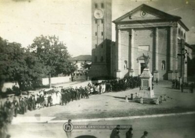 I funerali di Eugenio Ceron e Adolfo de Liberali